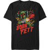 Star Wars Boba Fett Space Retro T-Shirt