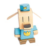 Dog Man Cuble Foldable Figure