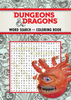 Dungeons & Dragons Word Search and Coloring Book