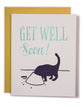 Get Well Cat Card