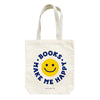 Happy Books Smiley Tote Bag