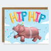 Hippo Hooray Card