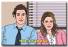 Jim and Pam Sticker