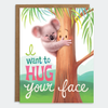Koala Hug Card