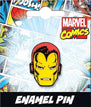 Marvel Comics¬© Iron Man Head Enamel Pins