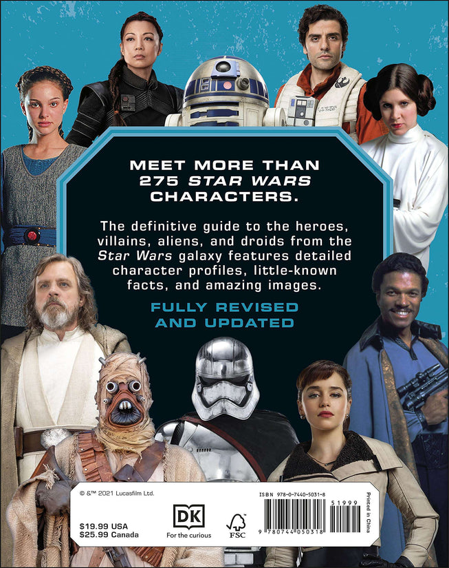 Star Wars Character Encyclopedia Updated & Expanded Hardcover