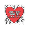 Support Queer Artists - Keith Haring Sticker