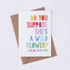 Wildflower Rainbow Card